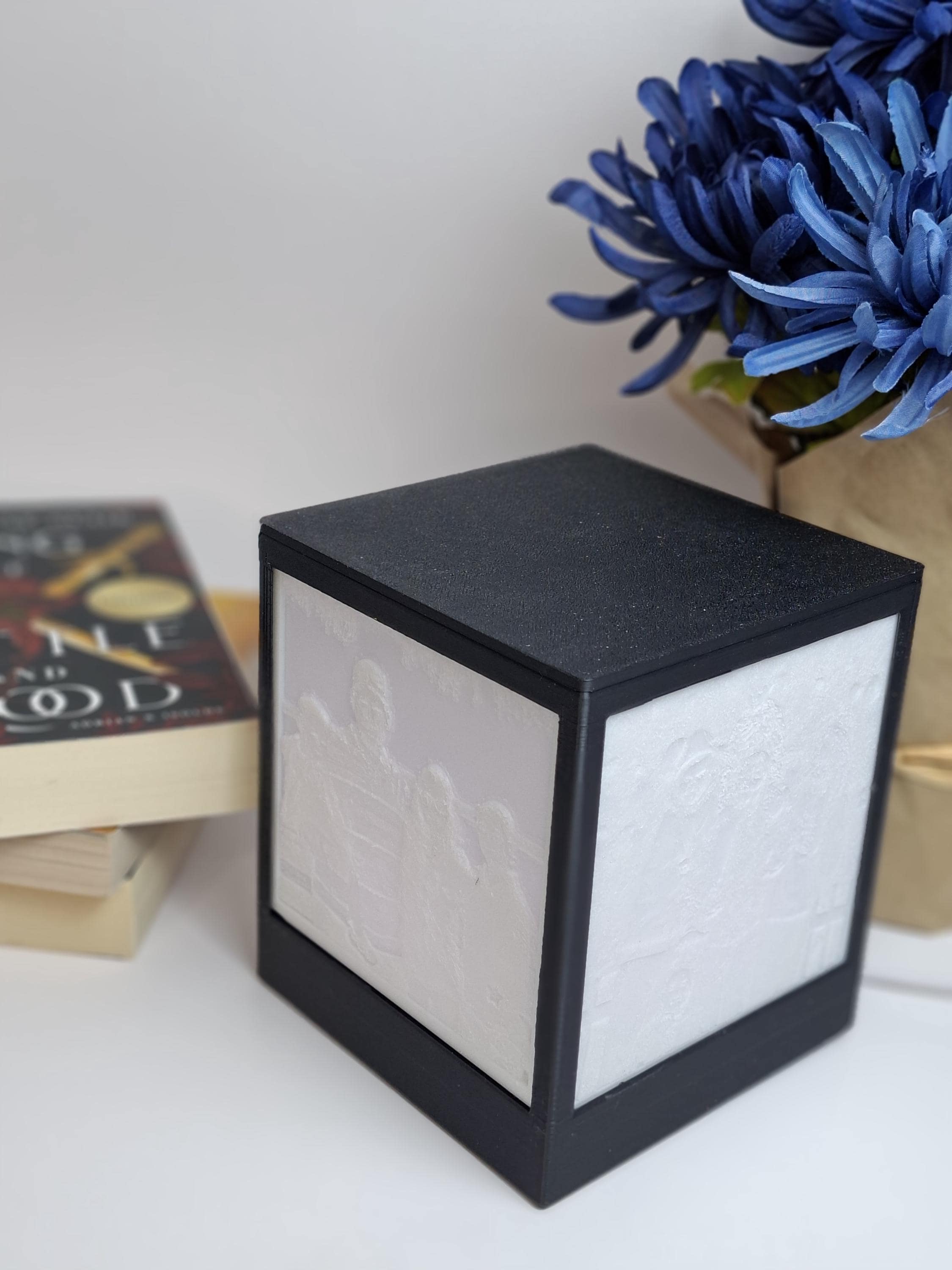 Custom Lithophane Photo Panel – Panels Only Add-On for Photo Cube Lamp