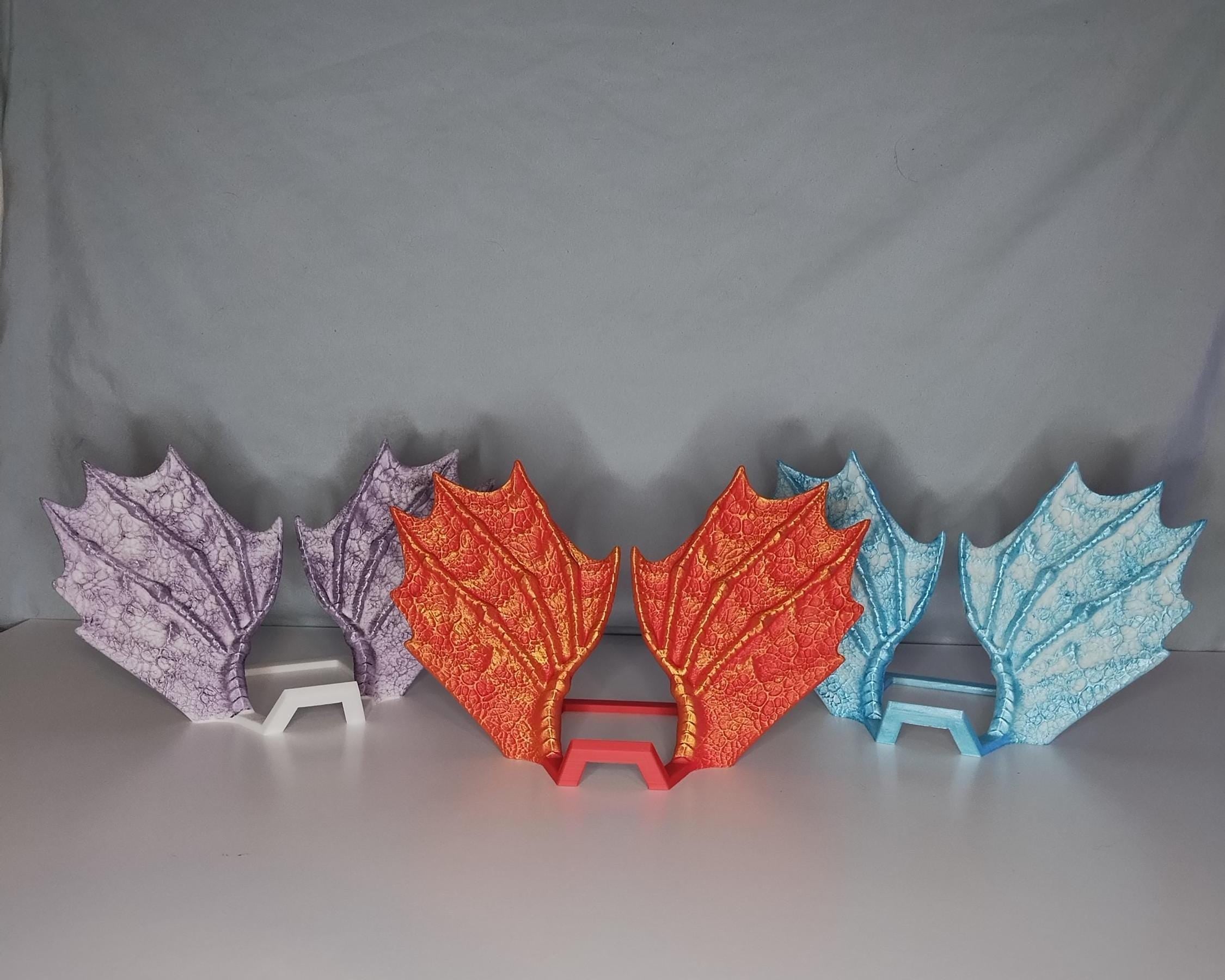 Dragon Wing Bookend | Fantasy Book Shelf Decor