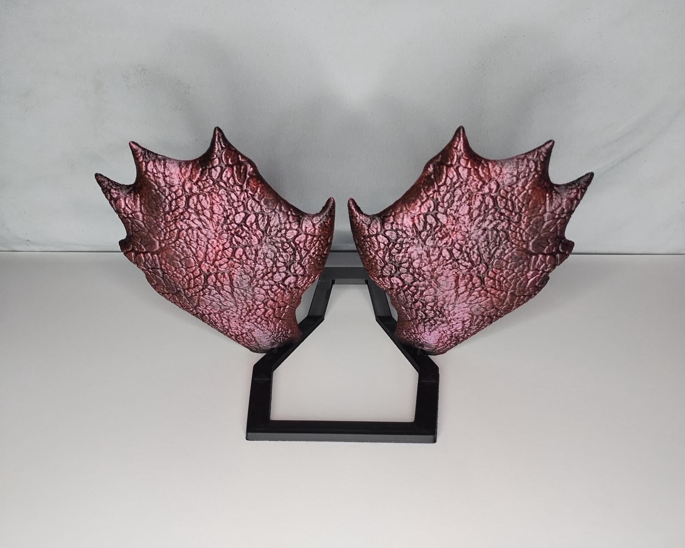 Dragon Wing Bookend | Fantasy Book Shelf Decor