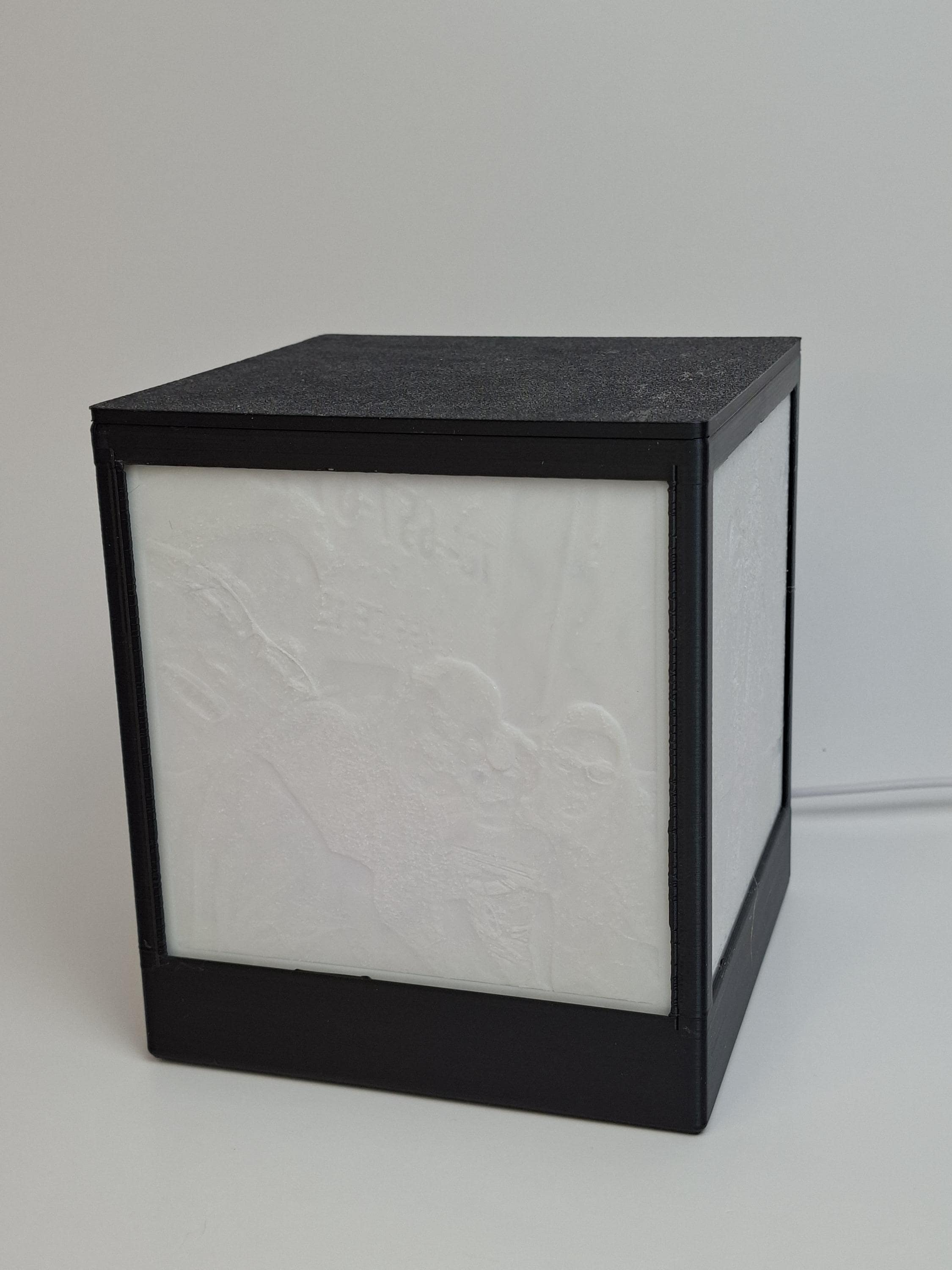 Custom Lithophane Photo Panel – Panels Only Add-On for Photo Cube Lamp