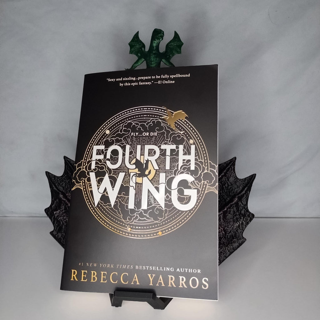 Dragon Wing Bookend | Fantasy Book Shelf Decor