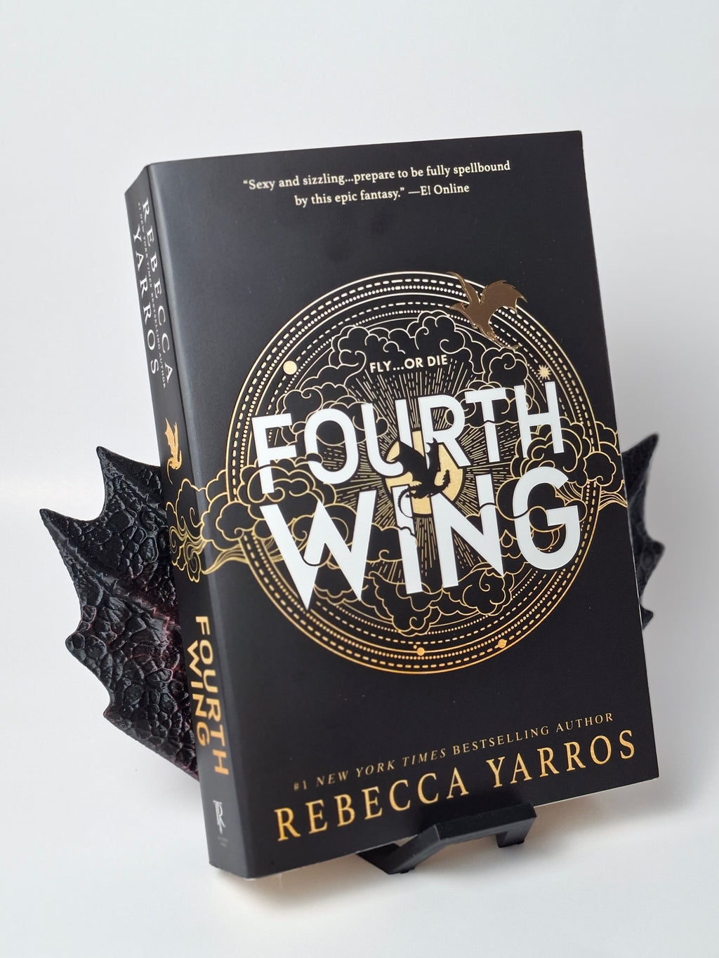 Dragon Wing Bookend | Fantasy Book Shelf Decor