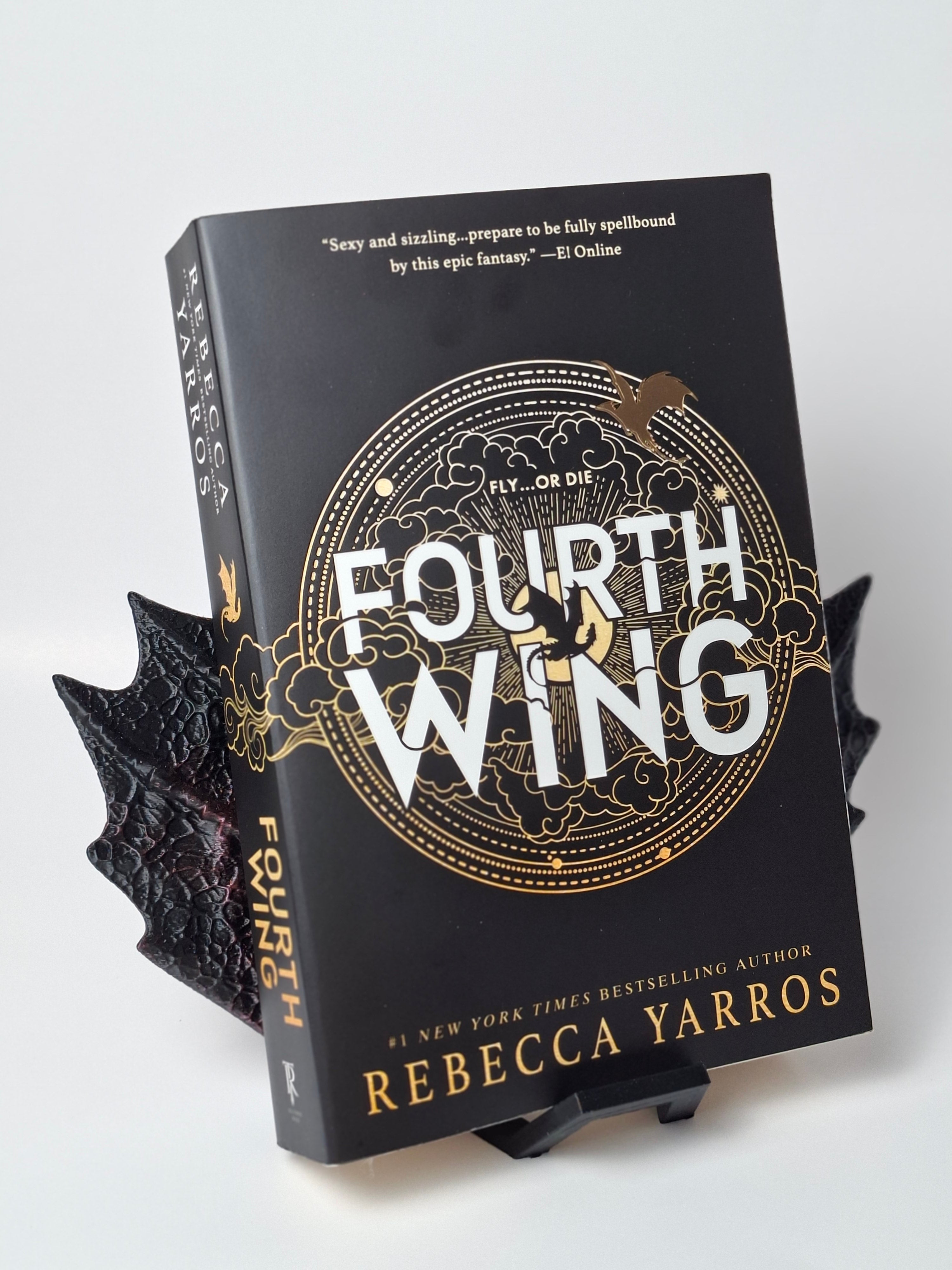 Dragon Wing Bookend | Fantasy Book Shelf Decor