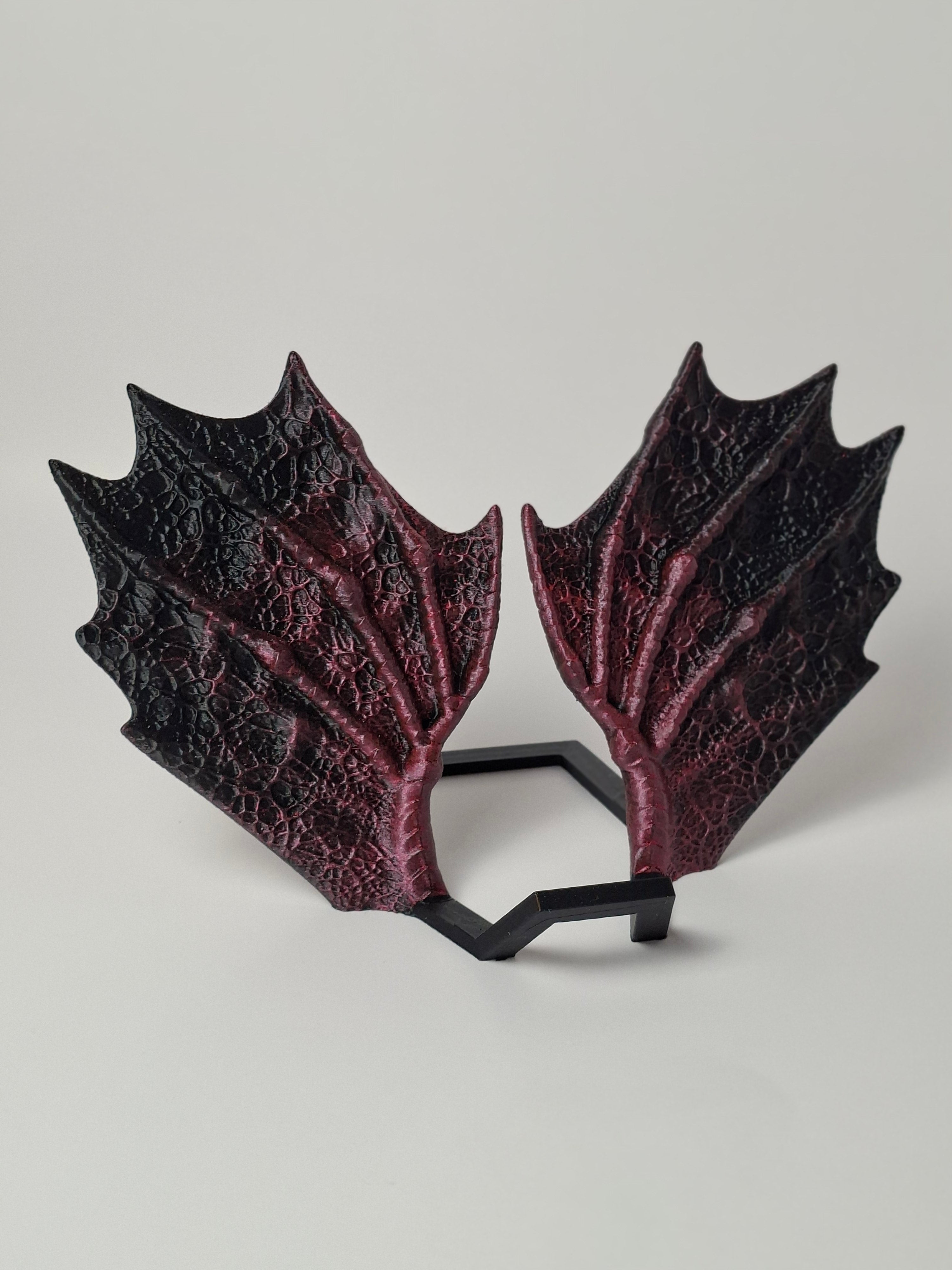 Dragon Wing Bookend | Fantasy Book Shelf Decor