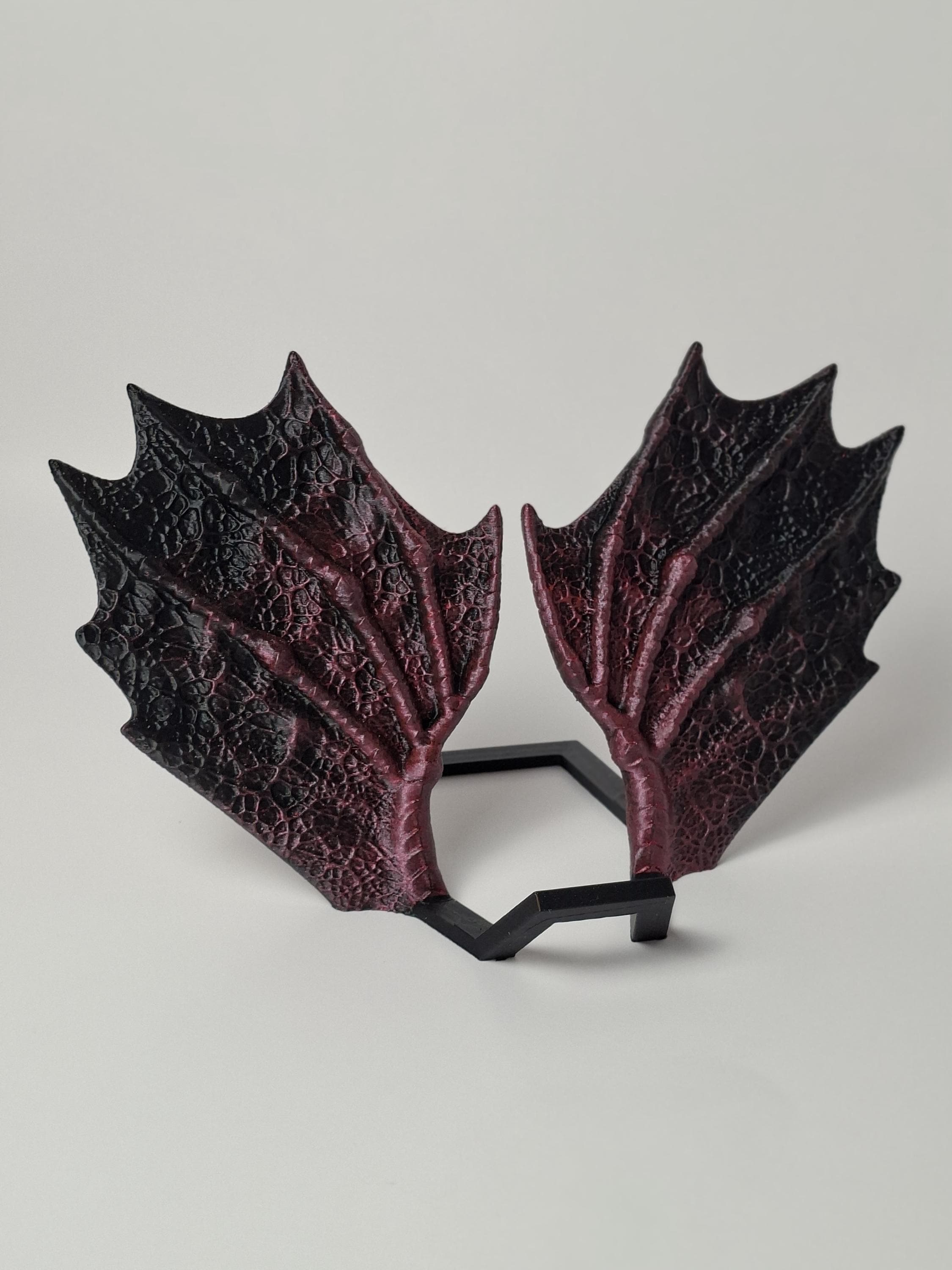 Dragon Wing Book Rest | Fantasy Book Shelf Decor